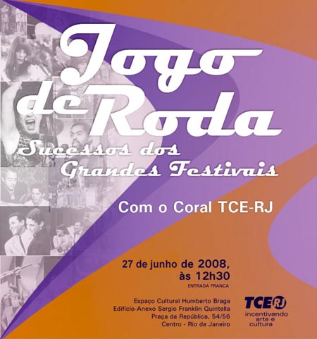 Em cartaz: Coral do TCE-RJ relembra sucessos dos festivais
